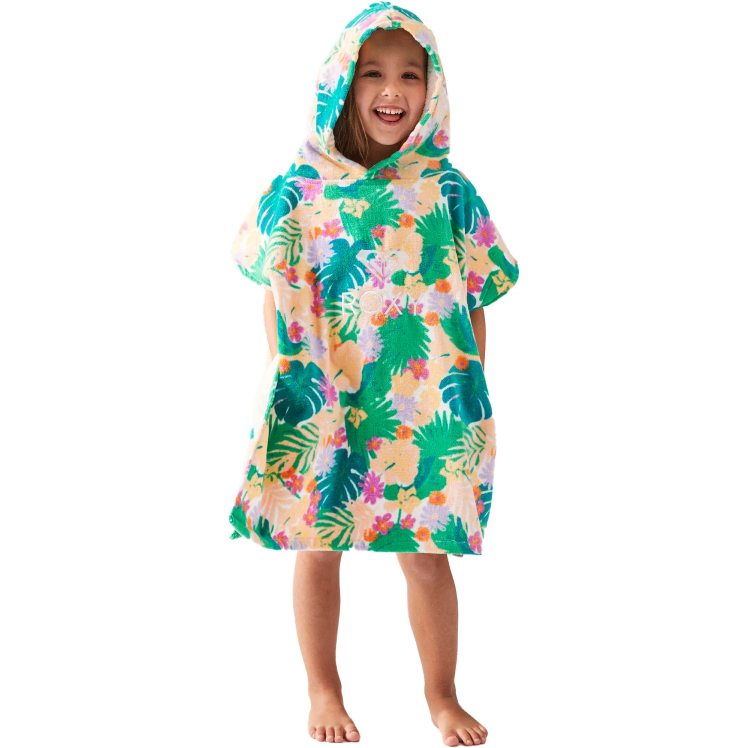 Roxy Toddler Stay Magical Printed Hooded Change Robe / Poncho 1 Roxy Toddler Stay Magical Printed Hooded Change Robe / Poncho
