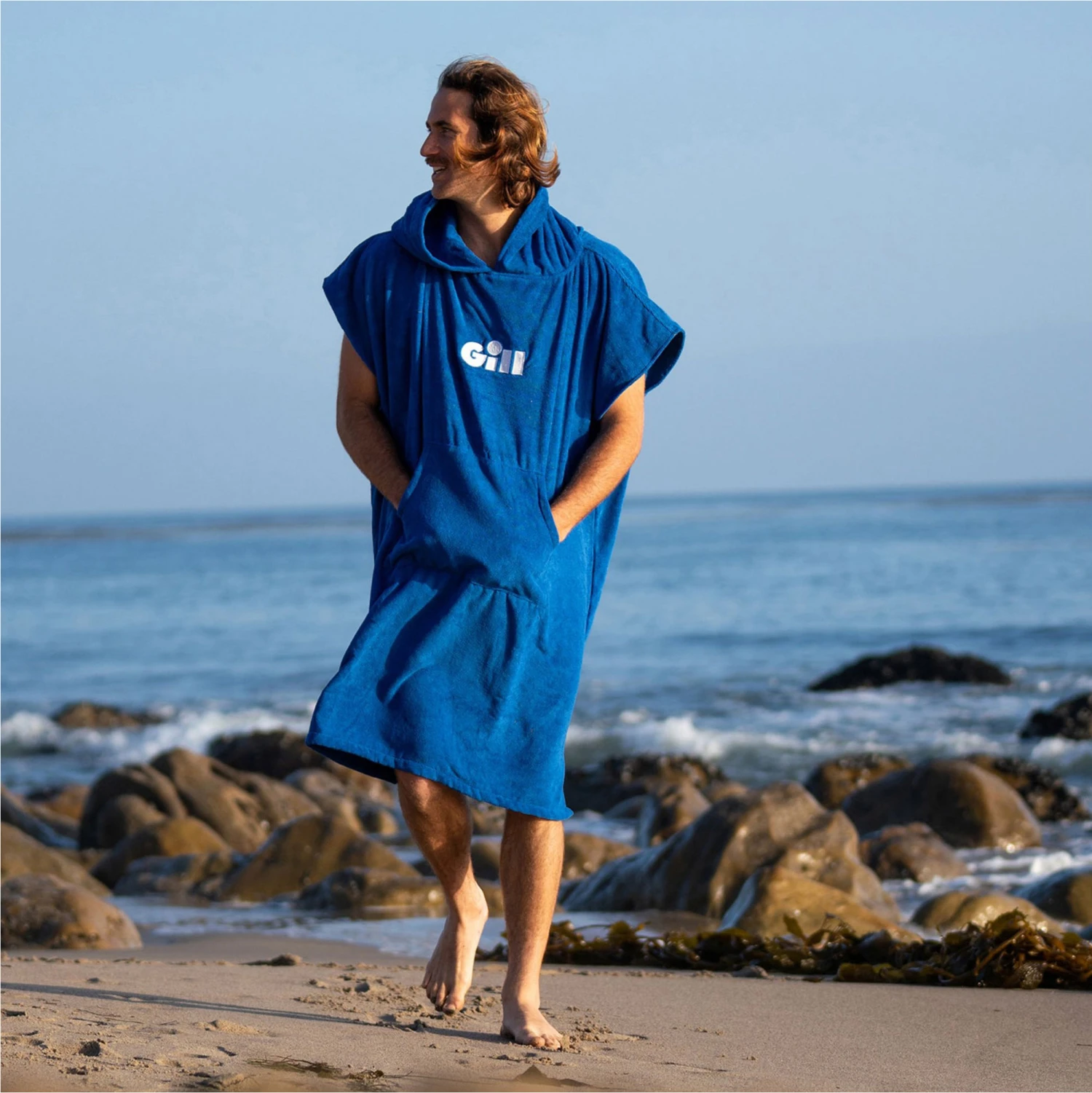 GILL Hooded Towel Changing Robe / Poncho 4 GILL Hooded Towel Changing Robe / Poncho - Image 4