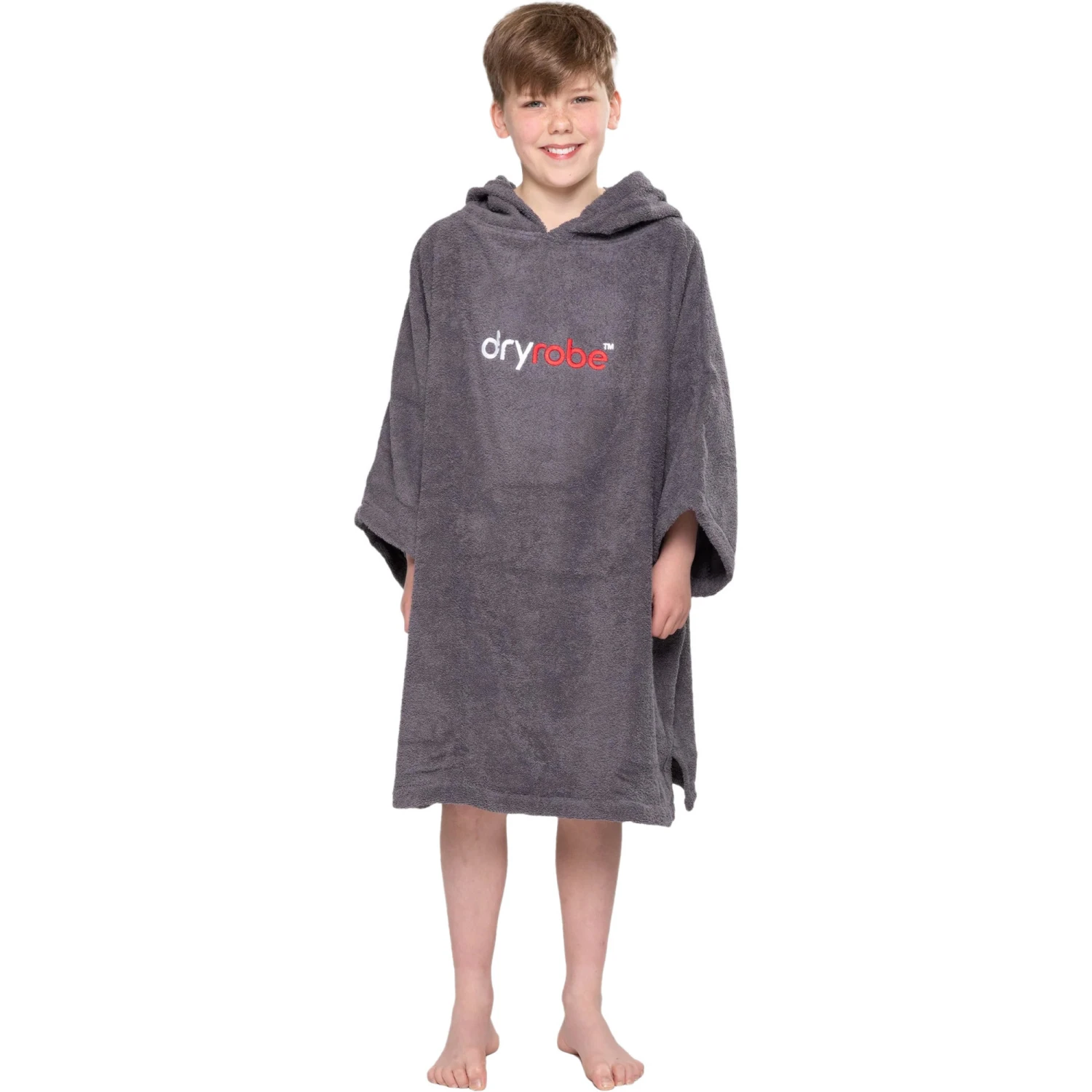 Junior Organic Cotton Hooded Towel Change Robe 5 Junior Organic Cotton Hooded Towel Change Robe - Image 5