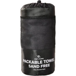 Rip Curl Mens Surf Series Packable Change Robe / Poncho -Diving Equipment Store 42701 202320Rip20Curl20Mens20Surf20Series20Packable20Change20Robe2020Poncho20007MTO20 20Black20front.2000x2000