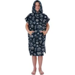 Rip Curl Junior Printed Change Robe / Poncho 6 Rip Curl Junior Printed Change Robe / Poncho -Diving Equipment Store 42761 202220Rip20Curl20Boys20Printed20Change20Robe20Poncho20003BTO20 20Black3.2000x2000