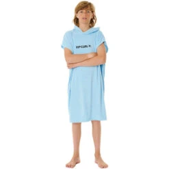 Rip Curl Junior Brand Hooded Towel Changing Robe / Poncho -Diving Equipment Store 44589 202320Rip20Curl20Junior20Brand20Hooded20Towel20Changing20Robe2020Poncho20007BTO20 20Cool20Blue204.2000x2000