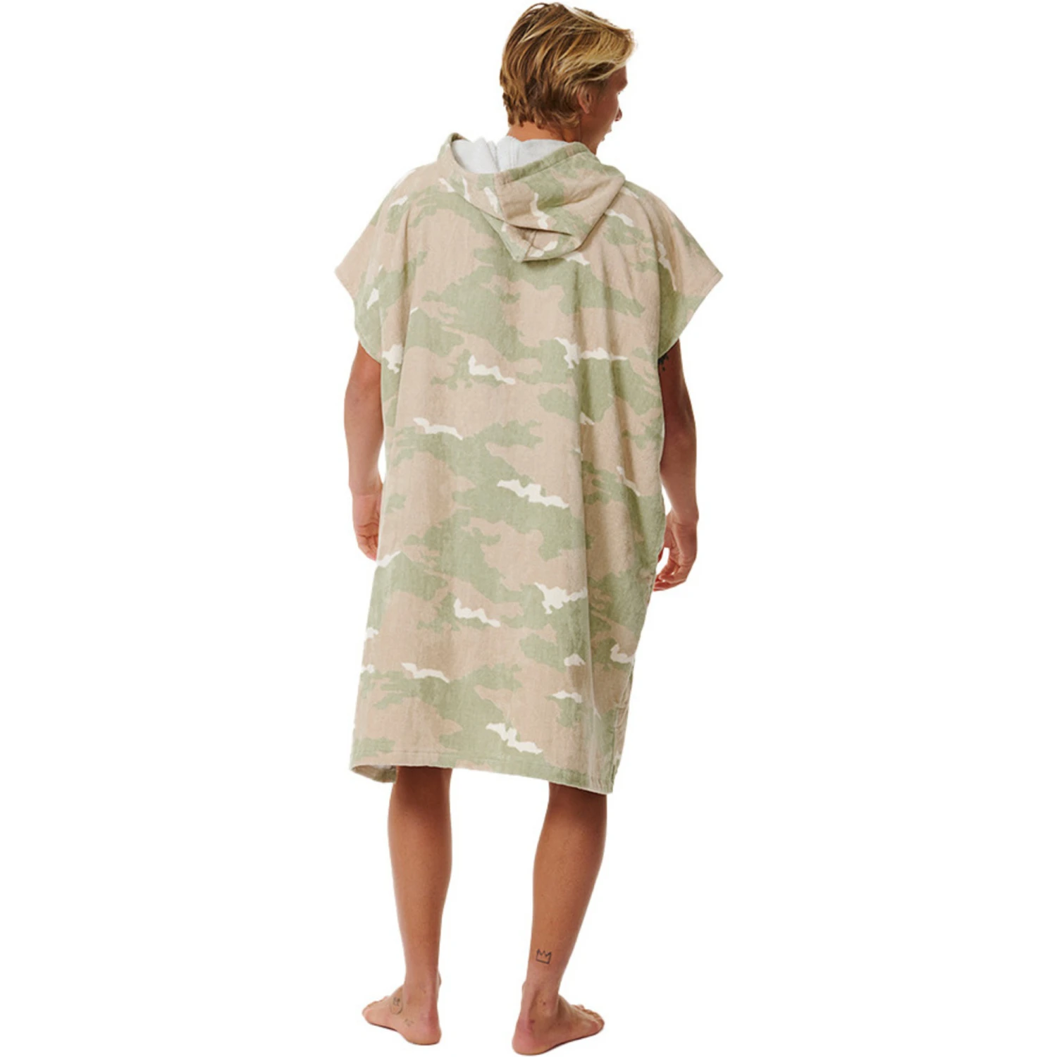 Rip Curl Mens Combo Hooded Towel Changing Robe / Poncho 2 Rip Curl Mens Combo Hooded Towel Changing Robe / Poncho - Image 2