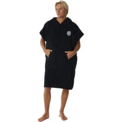 Rip Curl Mens Logo Hooded Towel Changing Robe / Poncho -Diving Equipment Store 44664 202320Rip20Curl20Mens20Logo20Hooded20Towel20Changing20RobePoncho2000GMTO20 20Black204.2000x2000