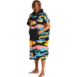 Billabong Mens Hooded Towel Change Robe / Poncho -Diving Equipment Store 45634 202320Billabong20Mens20Hooded20Towel20Change20Robe20Poncho20ABYAA0022020 20Sunset2020side.2000x2000