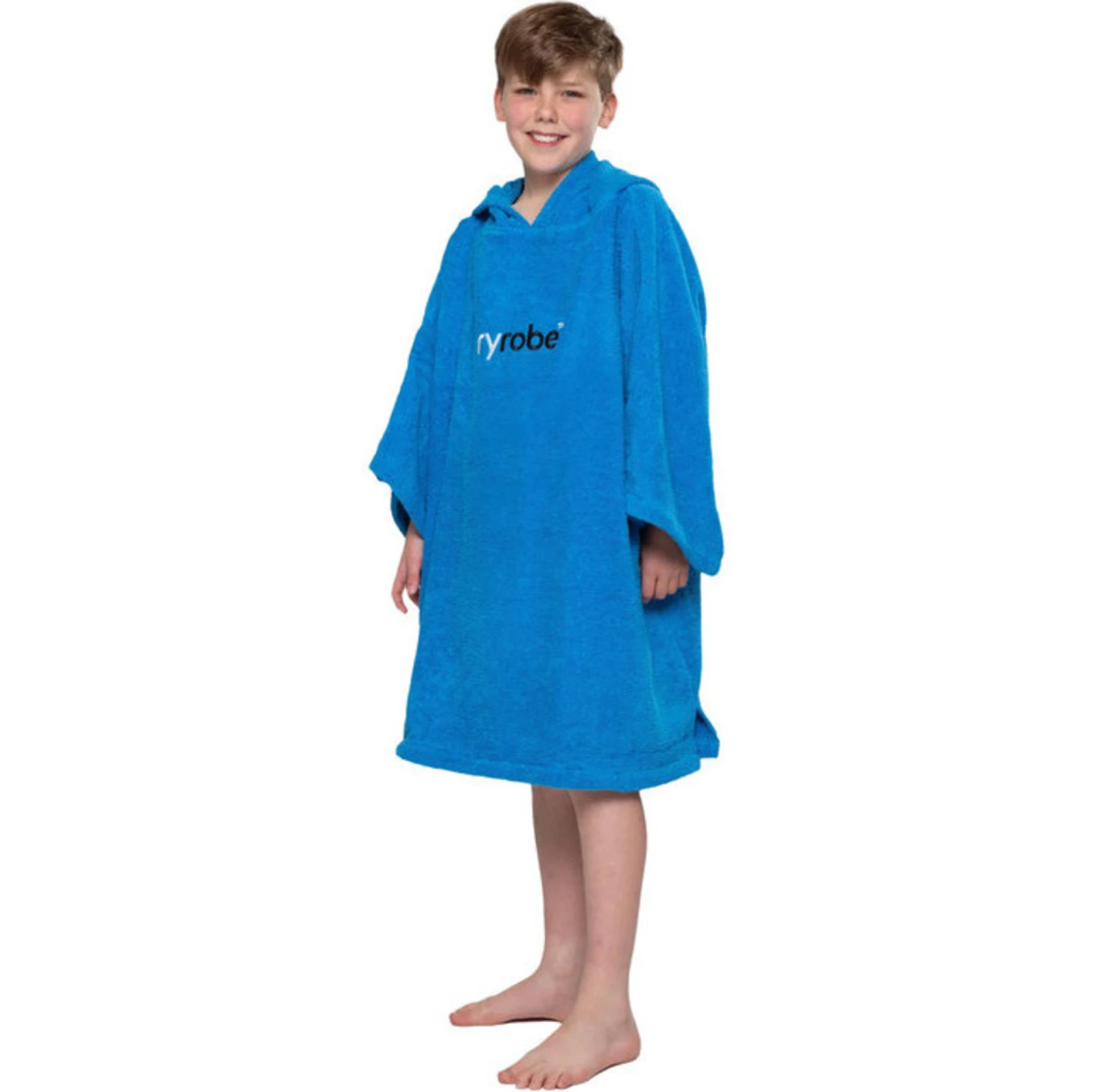 Junior Organic Cotton Hooded Towel Change Robe V3 2 Junior Organic Cotton Hooded Towel Change Robe V3 - Image 2