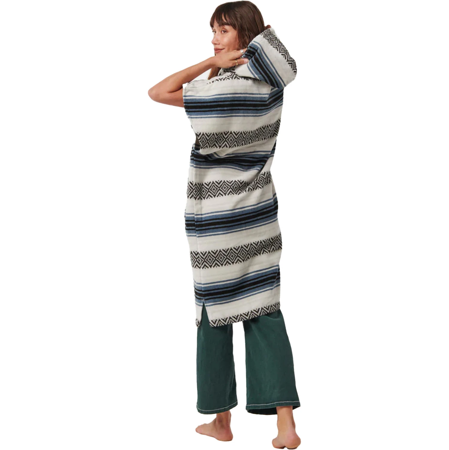 Slowtide Oso Hooded Towel Change Robe / Poncho 2 Slowtide Oso Hooded Towel Change Robe / Poncho - Image 2