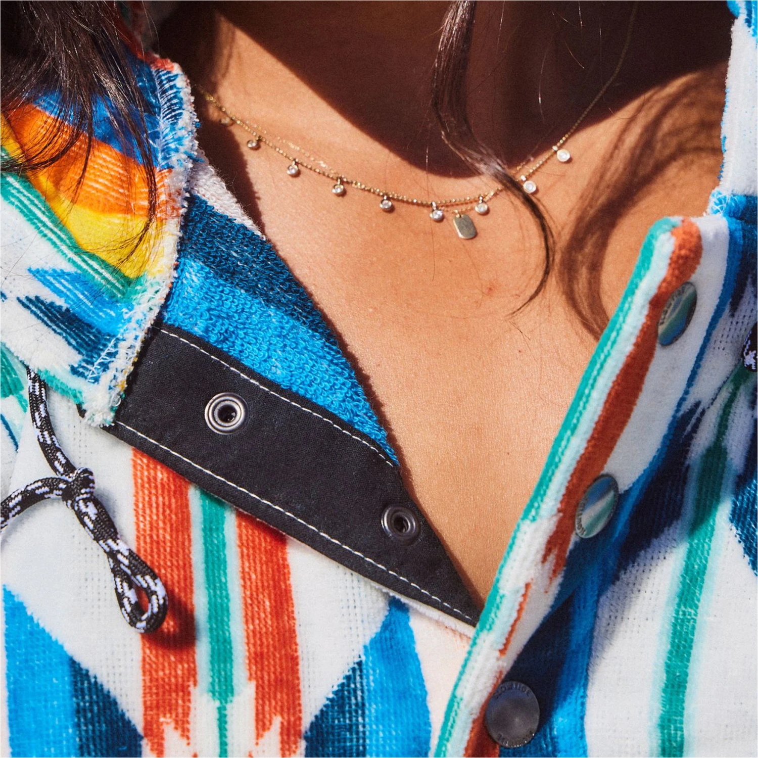 Slowtide York Hooded Towel Change Robe / Poncho 7 Slowtide York Hooded Towel Change Robe / Poncho - Image 7