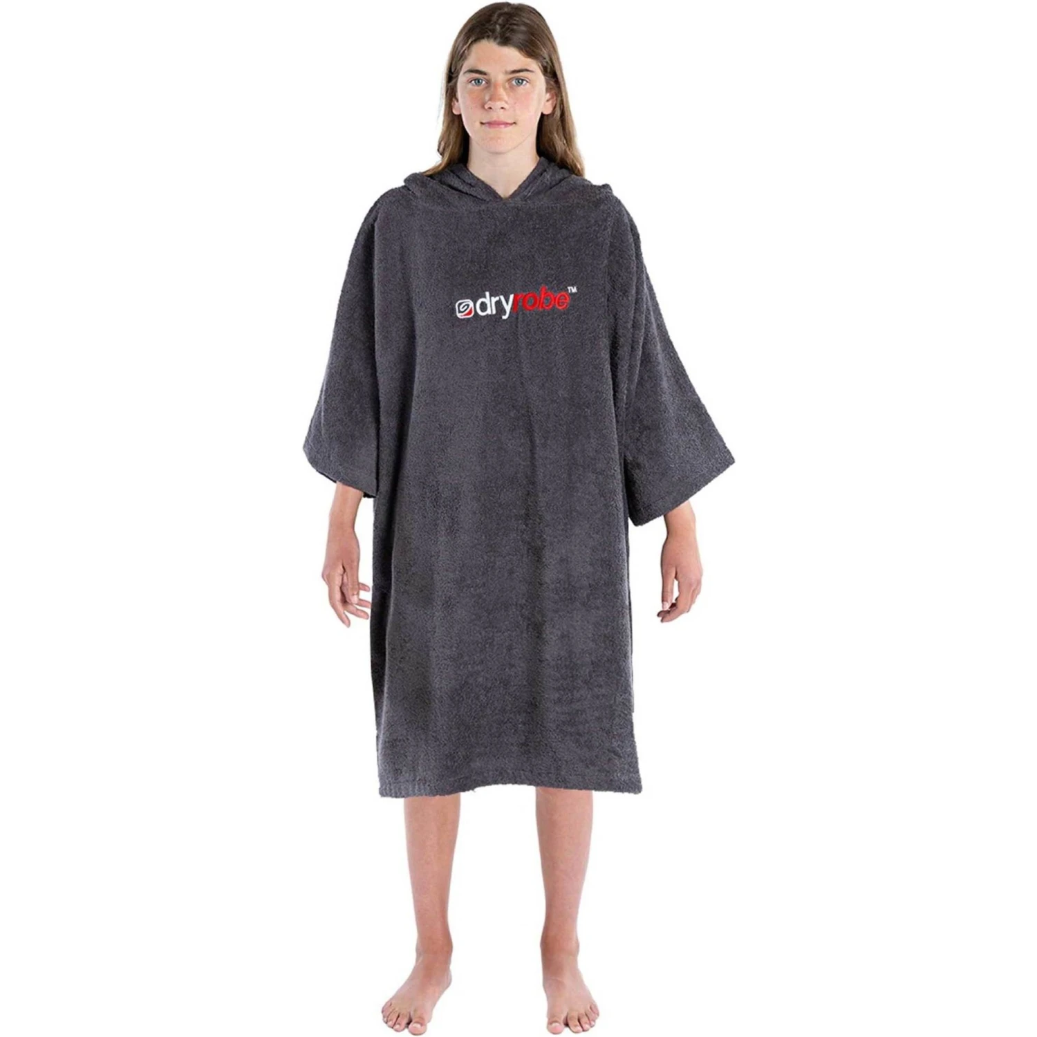 Junior Organic Cotton Hooded Towel Change Robe 2 Junior Organic Cotton Hooded Towel Change Robe - Image 2