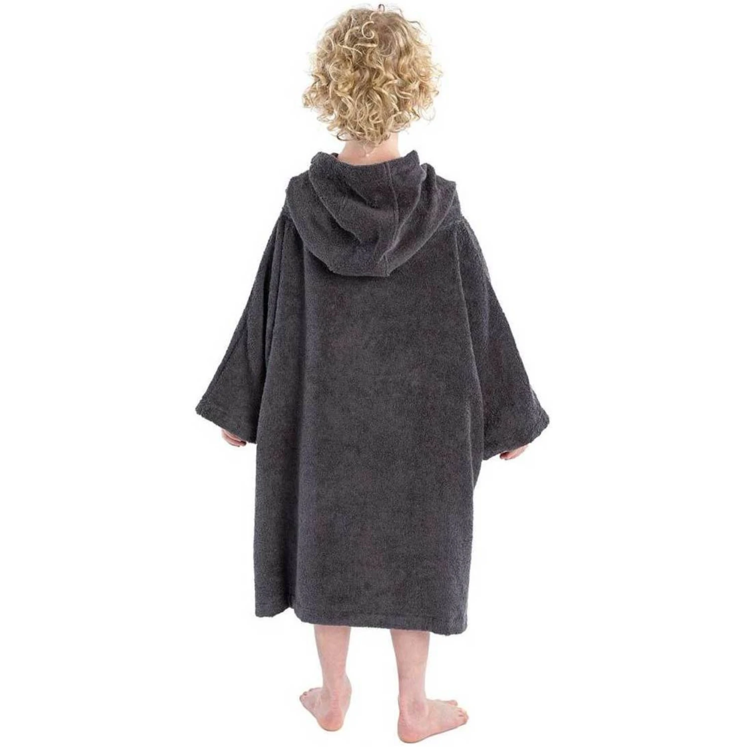 Junior Organic Cotton Hooded Towel Change Robe 3 Junior Organic Cotton Hooded Towel Change Robe - Image 3