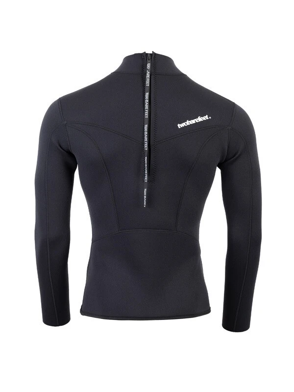 Two Bare Feet Mens Aspect Back Zip 2.5mm Wetsuit Jacket & Pants Set (Black) 6 Two Bare Feet Mens Aspect Back Zip 2.5mm Wetsuit Jacket & Pants Set (Black) - Image 6