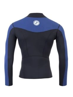 Two Bare Feet Mens Aspect Fleece Lined Zipless Thermal 2.5mm Superstretch Wetsuit Top & Shorts Set (Black/Blue) 13 Two Bare Feet Mens Aspect Fleece Lined Zipless Thermal 2.5mm Superstretch Wetsuit Top & Shorts Set (Black/Blue) -Diving Equipment Store mwo9tp u